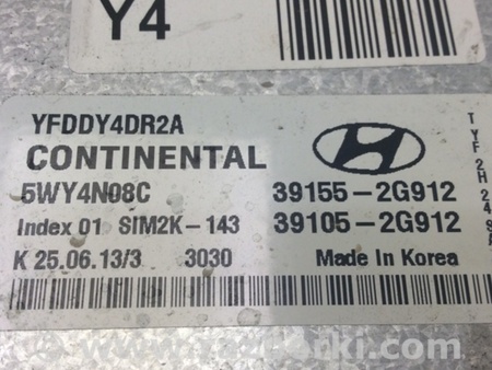 ФОТО Блок управления двигателем для Hyundai Sonata YF (09.2009-03.2014) Киев