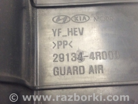 ФОТО Дефлектор радиатора для Hyundai Sonata YF (09.2009-03.2014) Киев