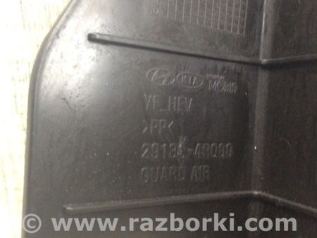 ФОТО Дефлектор радиатора для Hyundai Sonata YF (09.2009-03.2014) Киев