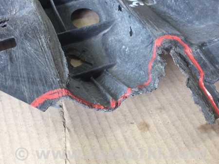 ФОТО Защита переднего бампера для Toyota Prius 30 (09-17) Киев