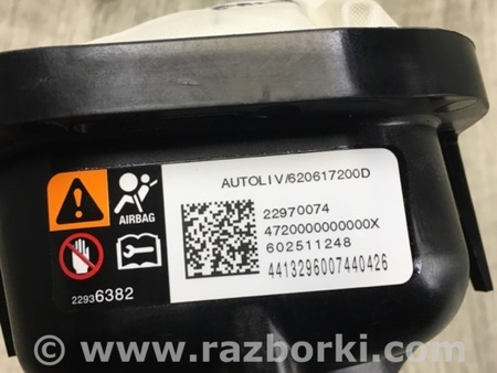 ФОТО Airbag подушка пассажира для Cadillac ATS (2012-2019) Киев