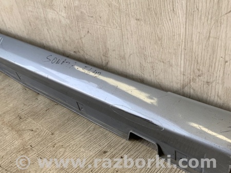 ФОТО Накладка порога наружная для Hyundai Sonata LF (04.2014-...) Киев