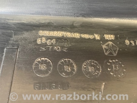 ФОТО Накладка порога наружная для Jeep Compass (06-15) Киев