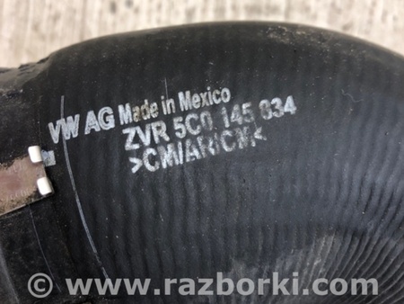 ФОТО Патрубок интеркулера для Volkswagen Passat B7 (09.2010-06.2015) Киев
