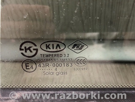 ФОТО Стекло двери глухое для KIA Forte YD (2012-) Киев