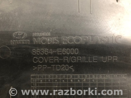 ФОТО Накладка замка капота для Hyundai Sonata LF (04.2014-...) Киев