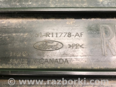 ФОТО Защита заднего бампера для Ford Focus 3 (01.2010 - 03.2018) Киев