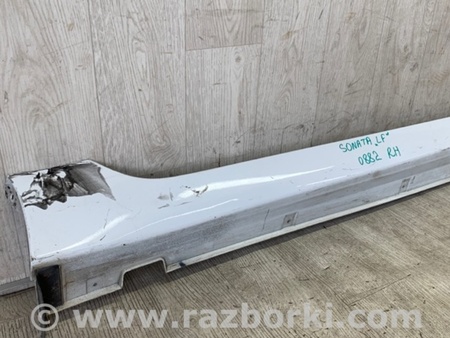 ФОТО Накладка порога наружная для Hyundai Sonata LF (04.2014-...) Киев