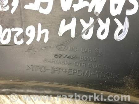 ФОТО Накладка крыла (расширитель арки) для Hyundai Santa Fe DM (12-18) Киев