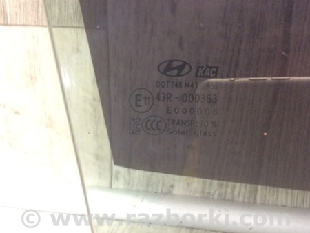 ФОТО Стекло двери для Hyundai Sonata LF (04.2014-...) Киев