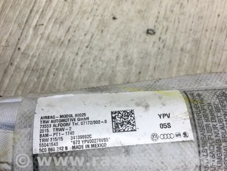 ФОТО Airbag сидения для Volkswagen Jetta USA (10-17) Киев