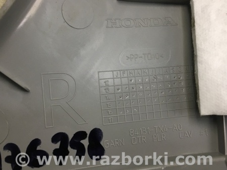 ФОТО Обшивка багажника для Acura RDX TB3, TB4 (03.2012-12.2015) Киев