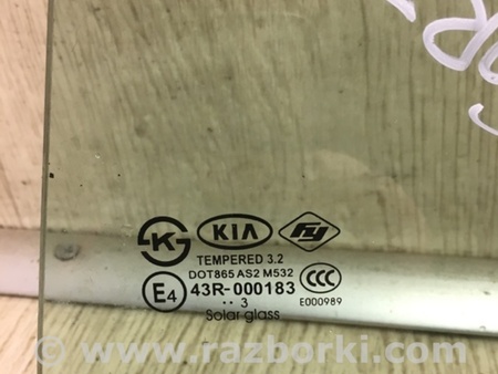ФОТО Стекло двери глухое для KIA Forte YD (2012-) Киев