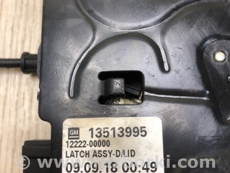 ФОТО Замок крышки багажника для Chevrolet Cruze J400 (2016-2024) Киев