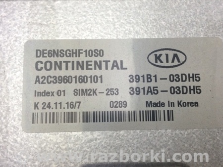 ФОТО Блок управления двигателем для KIA Niro DE (16-22) Киев