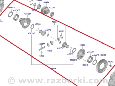 ФОТО Дифференциал АКПП для KIA Forte BD (18-21) Киев