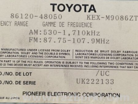 ФОТО Магнитола для Lexus RX300 (98-03) Киев