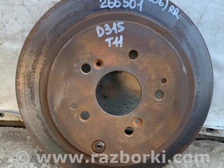 ФОТО Диск тормозной задний для Acura MDX YD1 (2000-2006) Киев