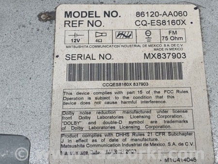 ФОТО Магнитола для Toyota Camry 30 XV30 (09.2001-03.2006) Киев