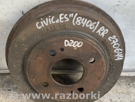 ФОТО Тормозной барабан для Honda Civic 7 EU, EN, ES (09.2000 - 06.2006) Киев