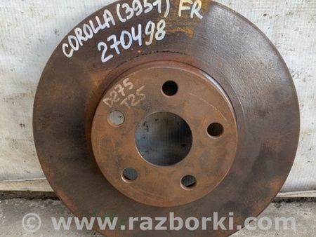 ФОТО Диск тормозной передний для Toyota Corolla E120 (08.2000-02.2007) Киев