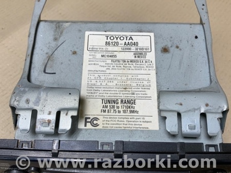 ФОТО Магнитола для Toyota Camry 30 XV30 (09.2001-03.2006) Киев