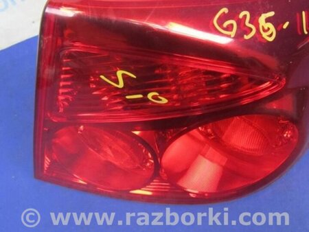 ФОТО Фонарь задний наружный для Infiniti G35 Киев