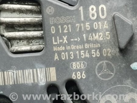 ФОТО Генератор для Mercedes-Benz E-CLASS W211 (02-09) Киев
