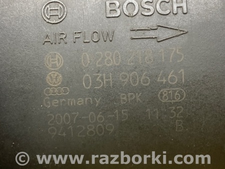 ФОТО Расходомер воздуха для Volkswagen Touareg (02-07) Киев