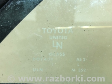ФОТО Стекло двери глухое для Toyota Camry 40 XV40 (01.2006-07.2011) Киев