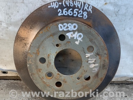 ФОТО Диск тормозной задний для Toyota Camry 40 XV40 (01.2006-07.2011) Киев