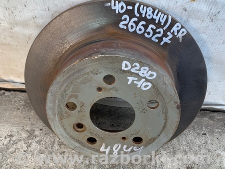 ФОТО Диск тормозной задний для Toyota Camry 40 XV40 (01.2006-07.2011) Киев