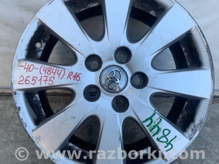 ФОТО Диск R16 для Toyota Camry 40 XV40 (01.2006-07.2011) Киев