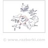 ФОТО Пластик под лобовое стекло (Жабо) для Mercedes-Benz E-CLASS W211 (02-09) Киев