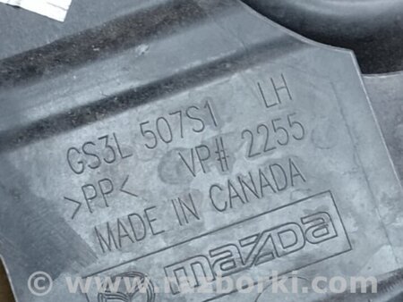 ФОТО Пластик под лобовое стекло (Жабо) для Mazda 6 GH (2008-...) Киев