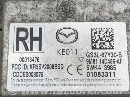 ФОТО Датчик слепых зон для Mazda 6 GH (2008-...) Киев