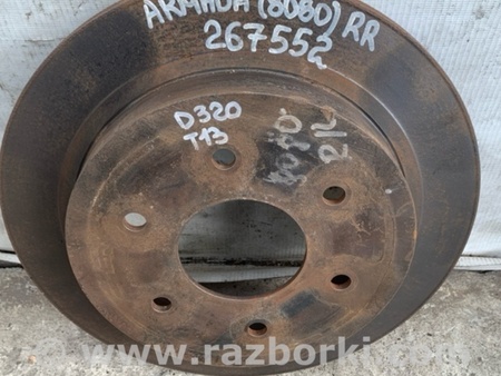 ФОТО Диск тормозной задний для Nissan Titan (04-16) Киев
