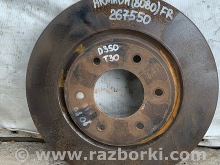 ФОТО Диск тормозной передний для Nissan Titan (04-16) Киев