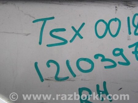 ФОТО Накладка порога наружная для Acura TSX CL9 (01.2003-02.2008) Киев
