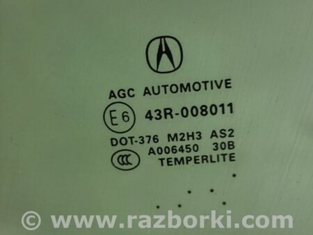 ФОТО Стекло двери для Acura MDX YD2 (2006-2012) Киев
