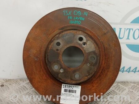 ФОТО Диск тормозной передний для Acura TSX CU2 (03.2008-05.2014) Киев