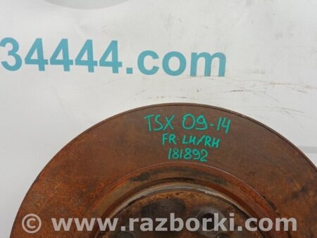 ФОТО Диск тормозной передний для Acura TSX CU2 (03.2008-05.2014) Киев