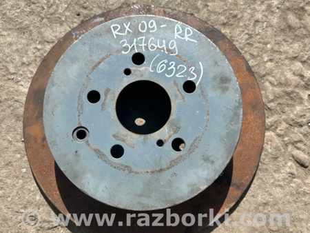 ФОТО Диск тормозной задний для Lexus RX350/450 (09-15) Киев