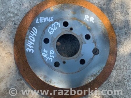 ФОТО Диск тормозной задний для Lexus RX350/450 (09-15) Киев