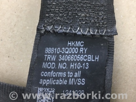 ФОТО Ремень безопасности для Hyundai Sonata YF (09.2009-03.2014) Киев