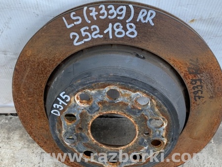 ФОТО Диск тормозной задний для Lexus LS460 (06-12) Киев
