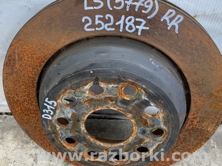 ФОТО Диск тормозной задний для Lexus LS460 (06-12) Киев