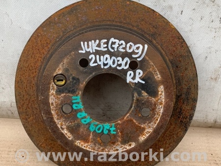 ФОТО Диск тормозной задний для Nissan Juke (10-19) Киев