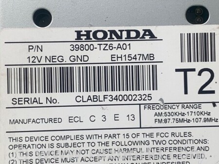 ФОТО Блок электронный для Acura MDX YD3 (06.2013-05.2020) Киев