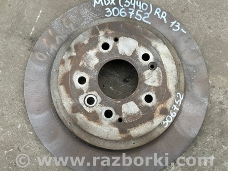 ФОТО Диск тормозной задний для Acura MDX YD3 (06.2013-05.2020) Киев